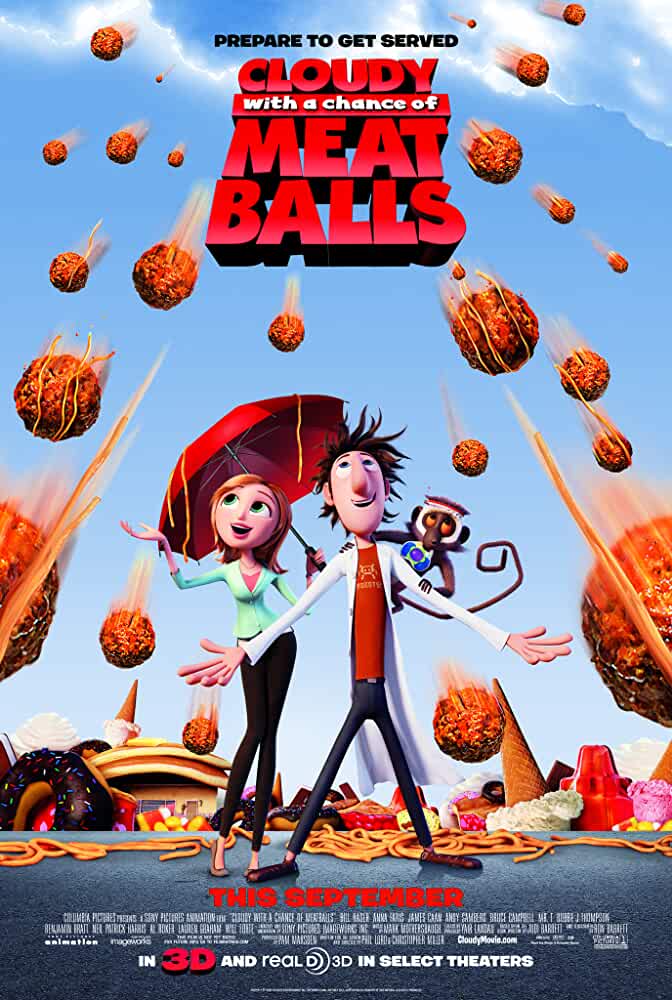 Download Cloudy with a Chance of Meatballs (2009) Dual Audio {Hindi-English} 480p [270MB] | 720p [800MB] | 1080p [2.7GB]