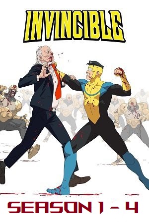 Download Invincible (Season 1 – 4) Complete Dual Audio {Hindi–English} AMZN WEB-Series 480p | 720p | 1080p WEB-DL